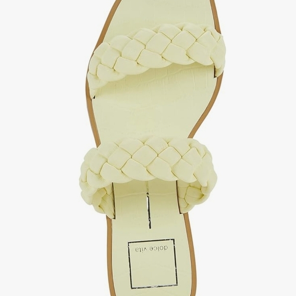 🔹️Dolce Vita🔹️ INDY flat braided Sandals SIZE 8 NWOB ✨️💛 - Picture 5 of 10